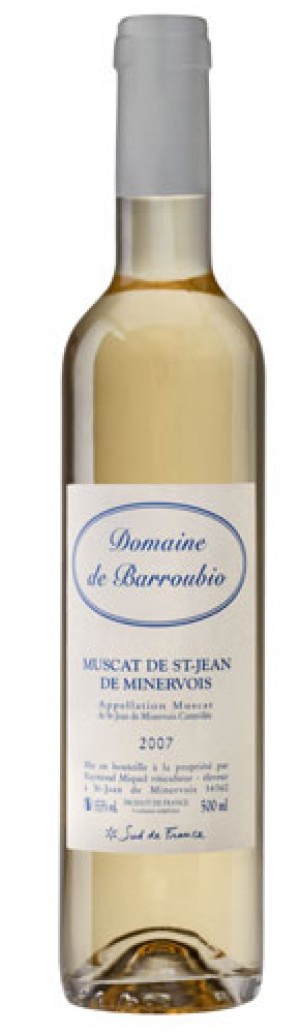Muscat de Saint Jean de Minervois, Domaine De Barroubio