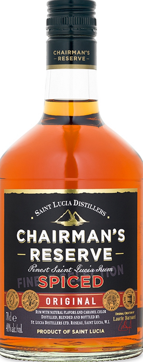 Spiced Rum, Chairman's Reserve Saint Lucia